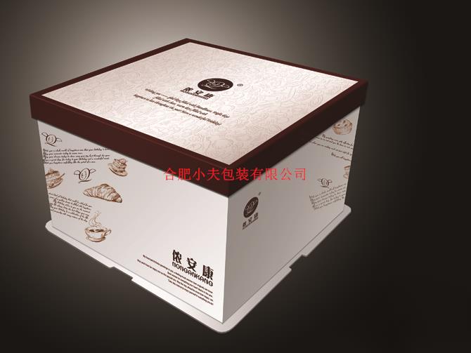 方形蛋糕盒|合肥蛋糕盒设计