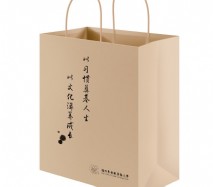 高档牛皮纸手提袋