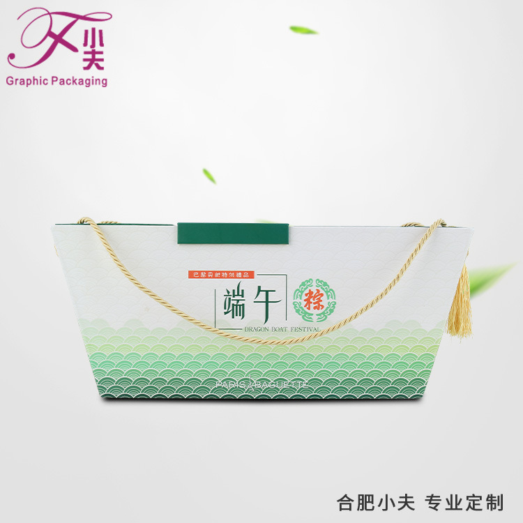 粽子礼盒，端午粽子礼盒定制，酒店粽子礼盒定制厂家，合肥小夫包装