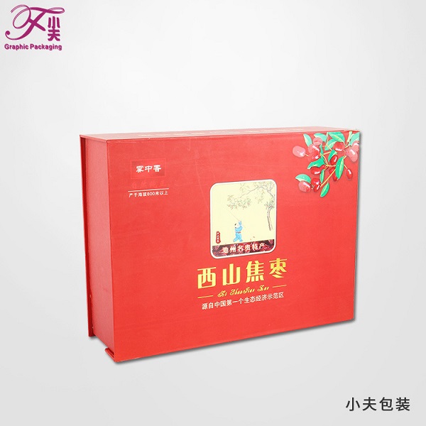 土特产礼盒订制生产厂家-西山焦枣礼盒